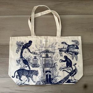 Sezane jungle tote